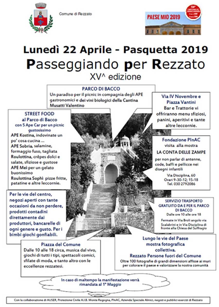 Idea per Pasquetta: pic-nic nell'area dedicata del parco di Capo di Ponte | 22 aprile 2019