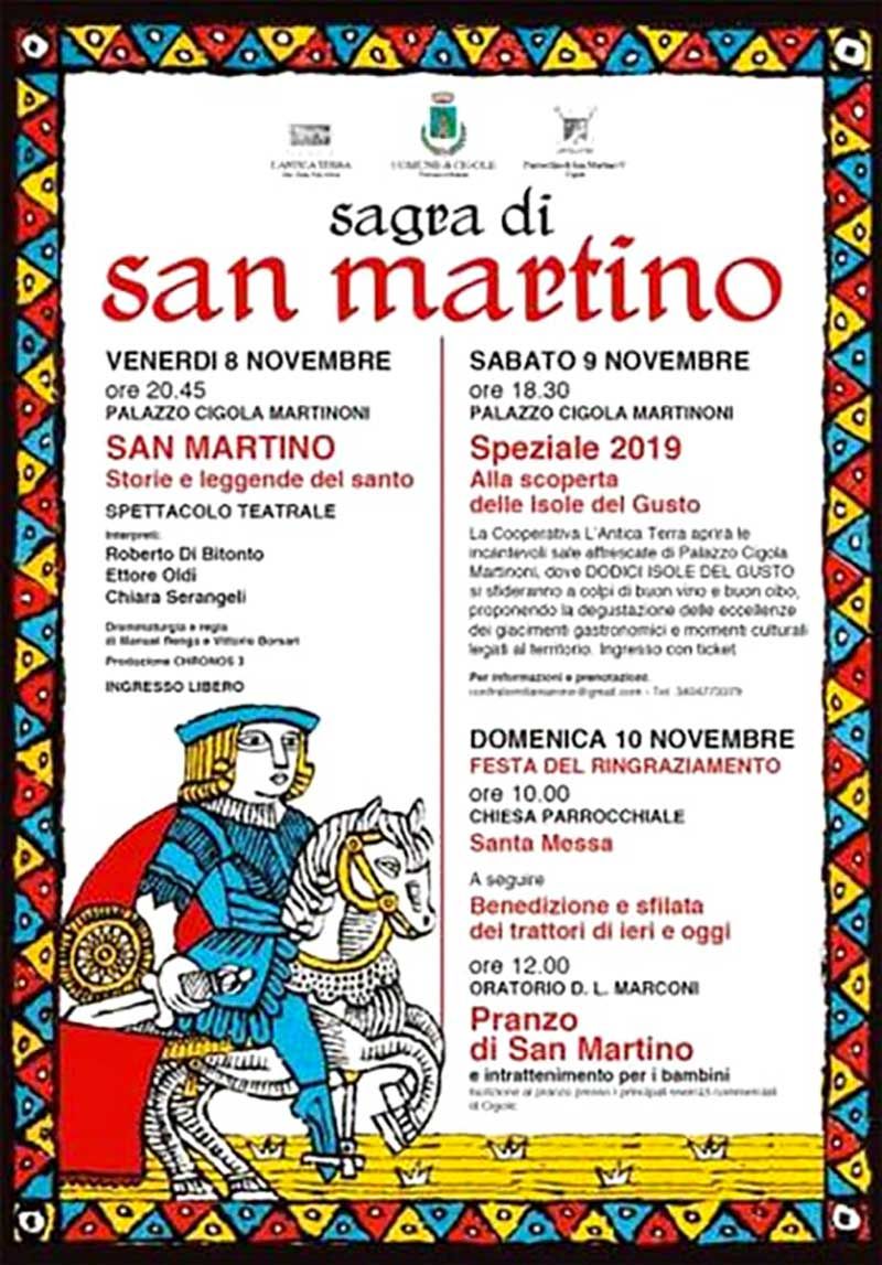 Sagra di San Martino a Cigole 2019