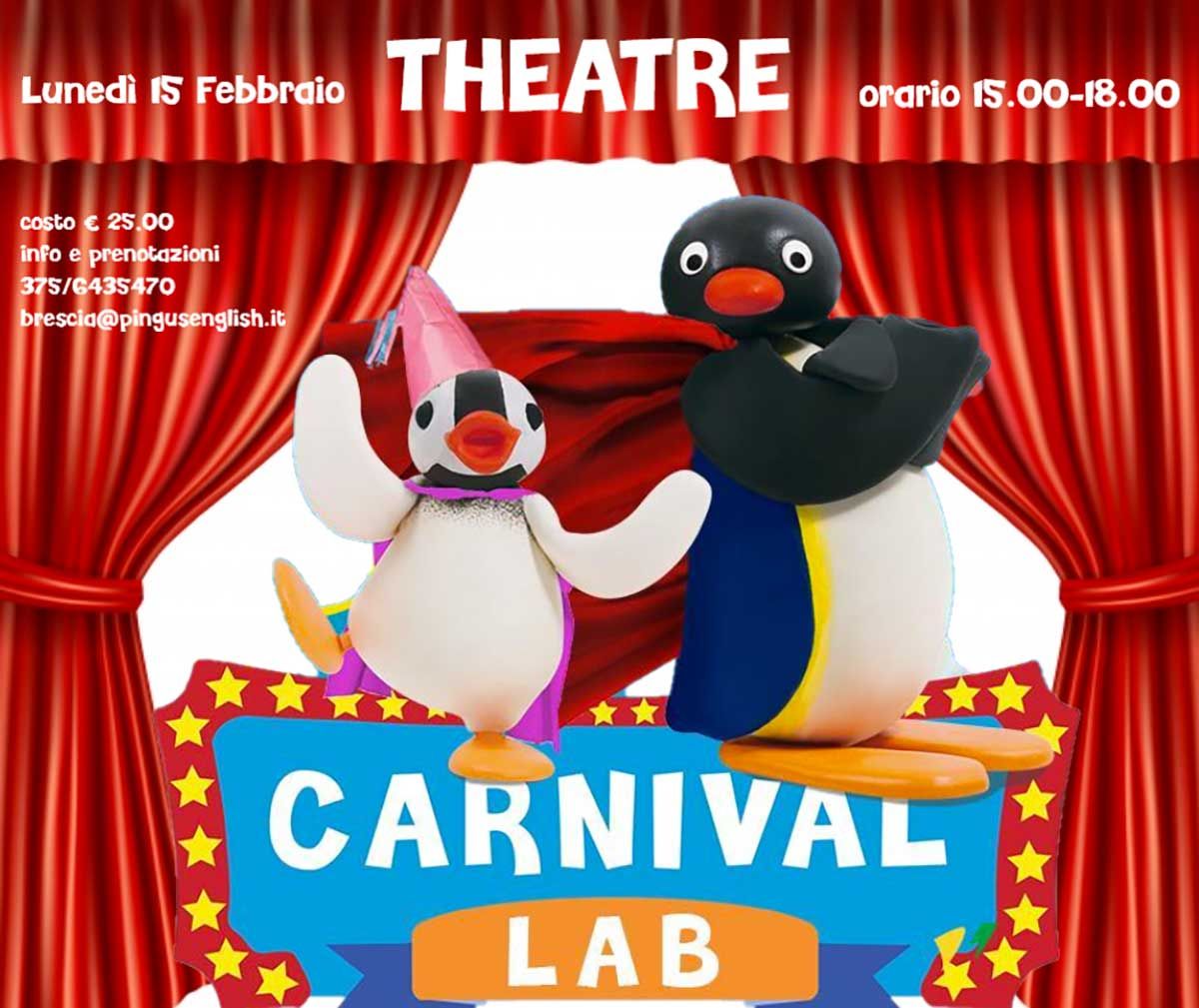 Carnival lab con Pingu's English brescia