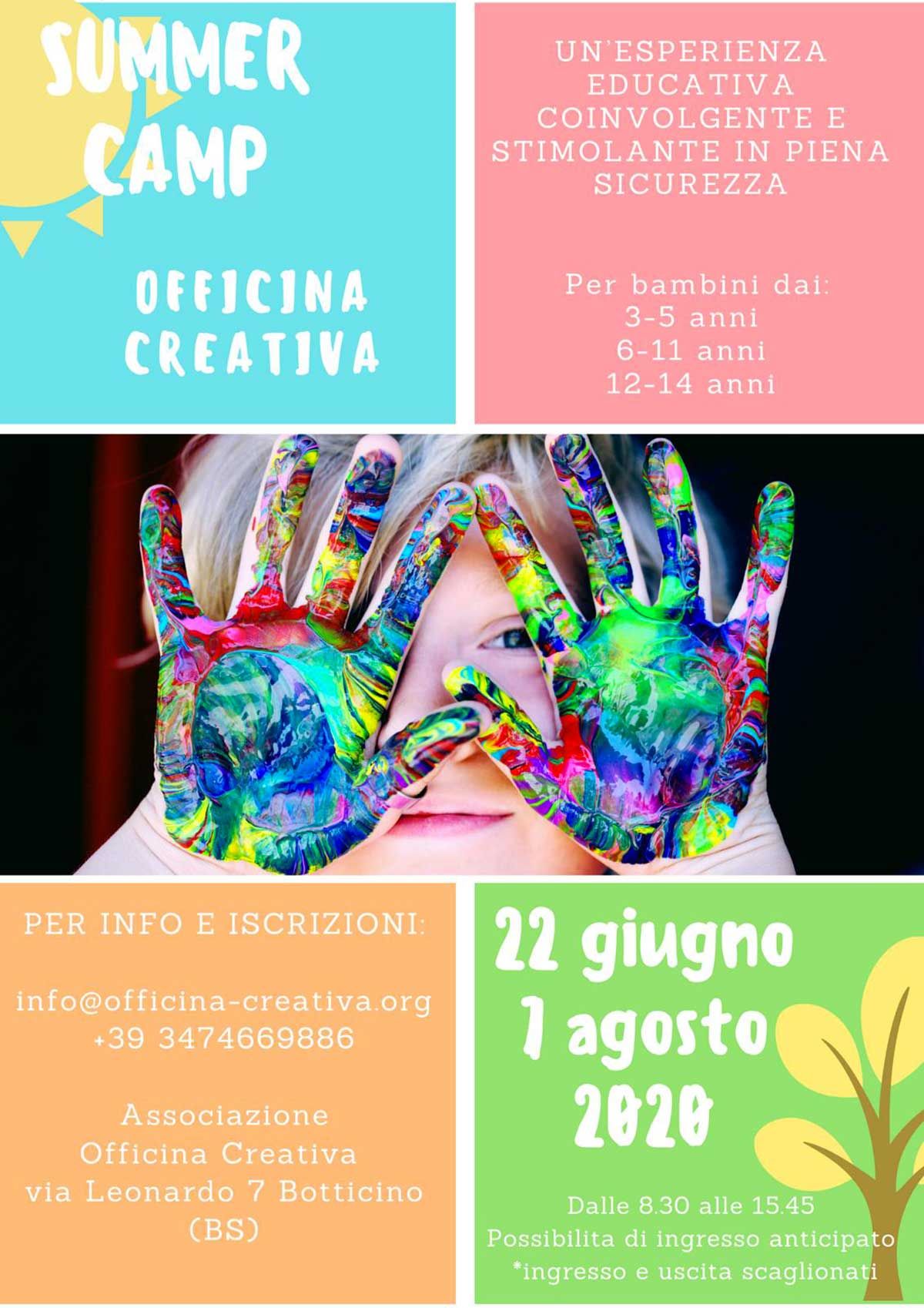 officina-creativa-summer-camp-botticino-2020