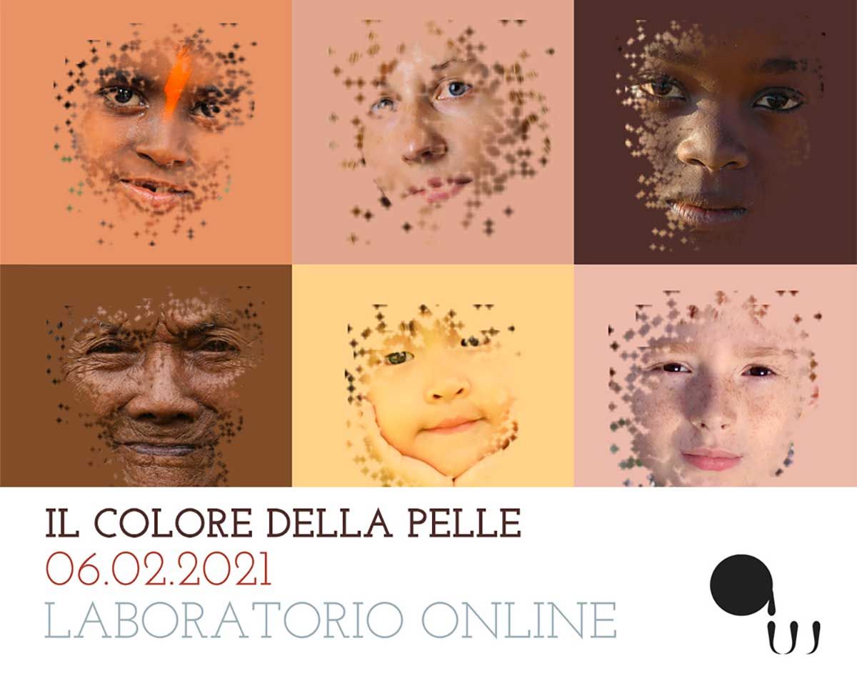 laboratorio per bambini online - il colore della pelle