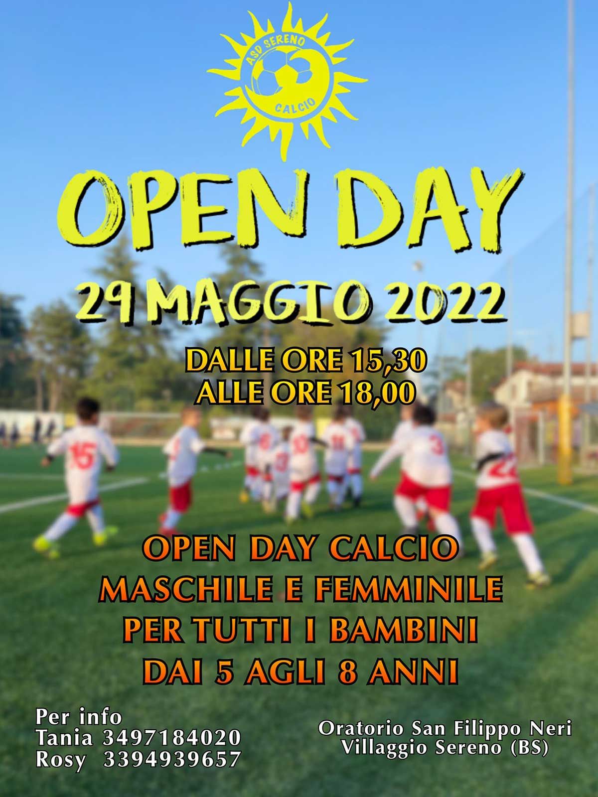 open-day-calcio-femmnile-villaggio-sereno