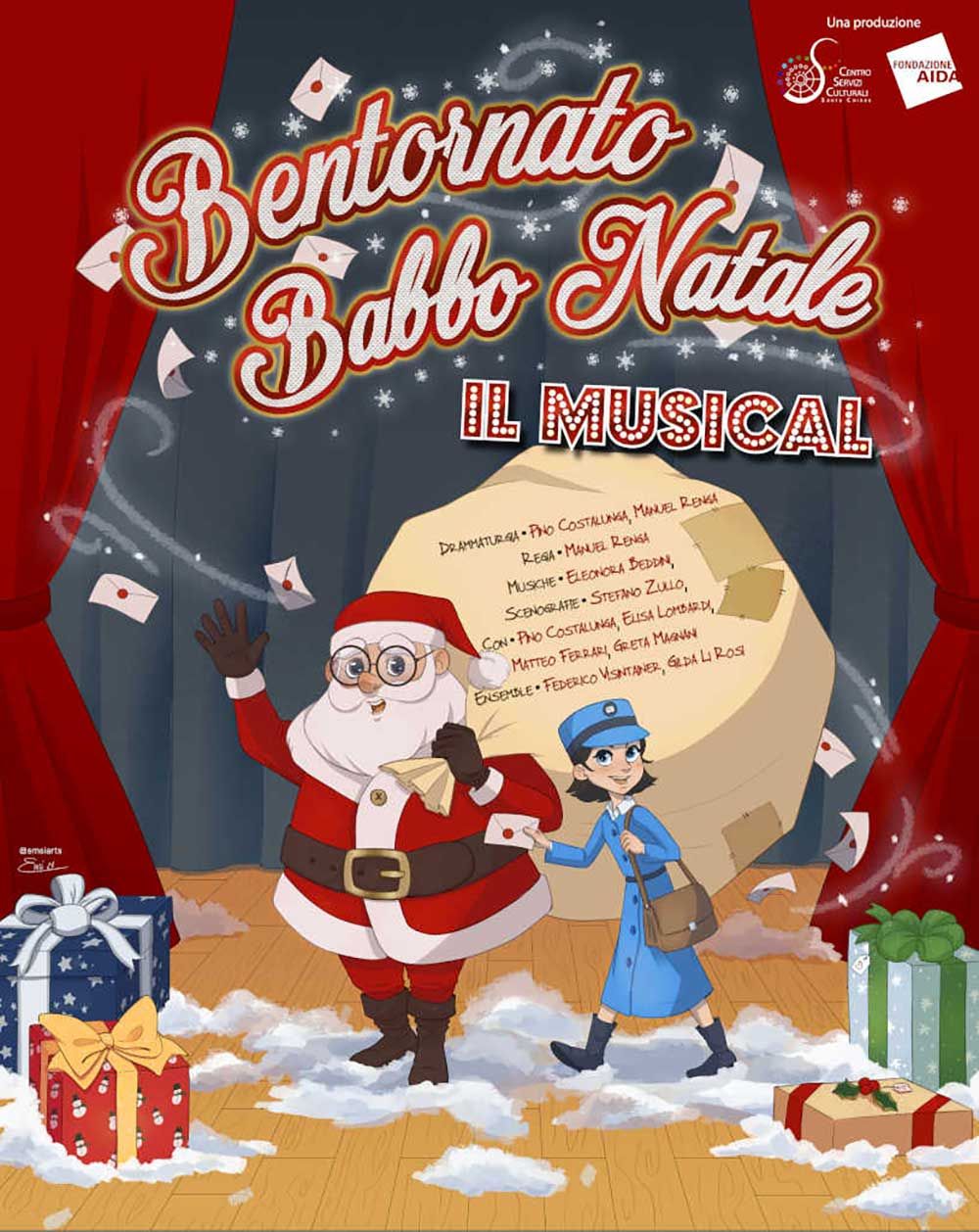 Ben-tornato-Babbo-Natale-Fondazione-Aida-musical