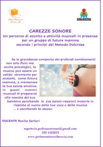 Brescia - Carezze sonore per mamme in attesa @ Perle Montessori Brescia Aps | Corticelle Pieve | Lombardia | Italia