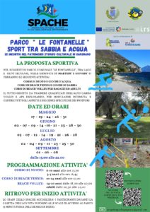 Gargnano - Sport tra sabbia e acqua con il progetto Spache @ PARCO " LE FONTANELLE " | Gargnano | Lombardia | Italia