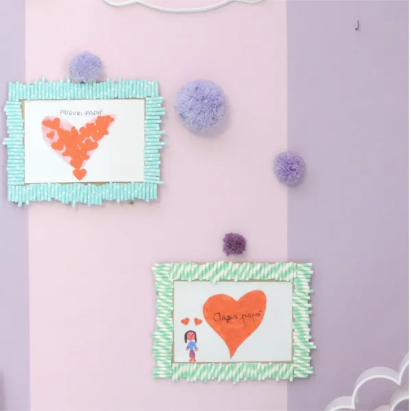 Una cornice fai da te per la festa del papà Cornice Fai Da Te Festa Del Papa Risultato Stellegemelle