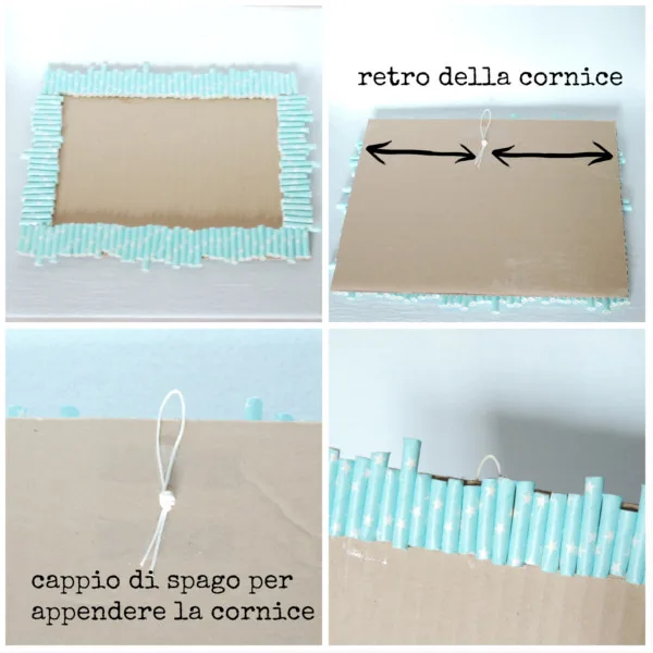 Una cornice fai da te per la festa del papà Cornice Fai Da Te Retro Stellegemelle