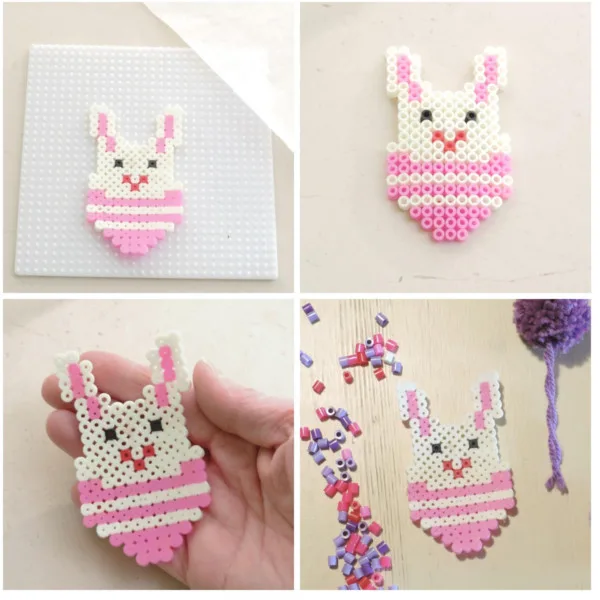 Coniglietti di Pasqua facili e veloci coniglietti-perline-fusibili-stellegemelle