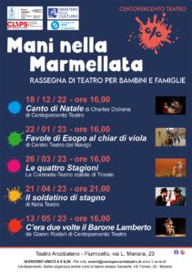 Mani nella marmellata - rassegna di teatro per bambini @ Teatro Arcobaleno | Brescia | Lombardia | Italia