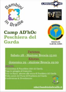 Bambini in Braille - Camp Ad'hOc @ Partenza e arrivo | Brescia | Lombardia | Italia