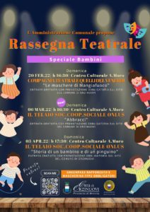 Orzinuovi - Spettacoli di teatro per bambini @ Centro Culturale A.Moro | Orzinuovi | Lombardia | Italia