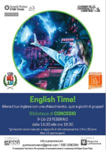 Concesio - English Time @ Biblioteca Concesio | Concesio | Lombardia | Italia