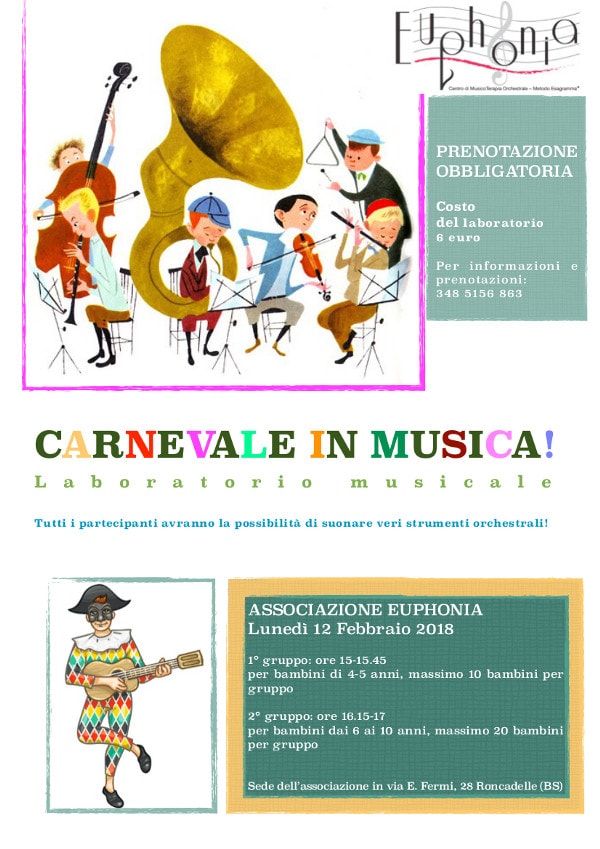 Carnevale in musica a Roncadelle
