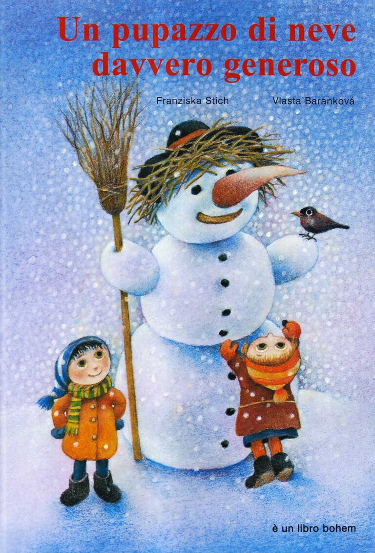 Un pupazzo di neve davvero generoso