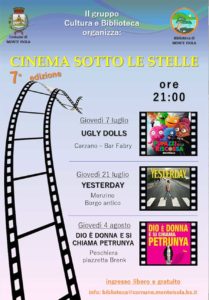 Cinema sotto le stelle a Monte Isola @ Monte Isola