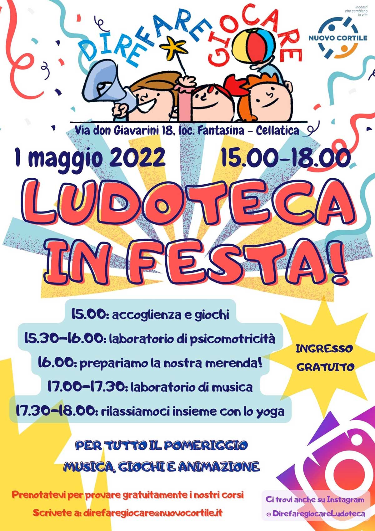 Cellatica – La Ludoteca in festa!