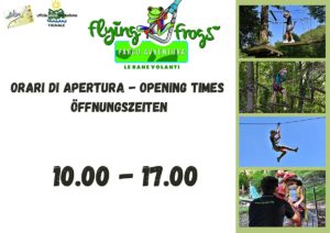 Tignale - divertimento al parco Flying Frogs @ parco Flying Frogs