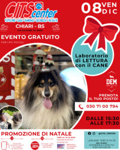 Chiari - Laboratorio di Lettura Natalizia con il Cane Desy @ Villaggio di Natale di Chiari