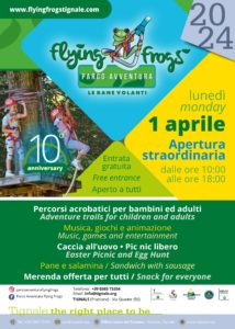 Tignale - Pasquestta al parco avventura Flying Frogs @ Flying Frogs