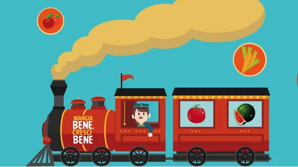 Mangia bene, cresci bene: campagna sana alimentazione