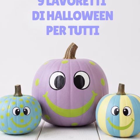 Lavori di Halloween per bambini