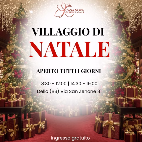 Villaggio di Natale appuntamento magico