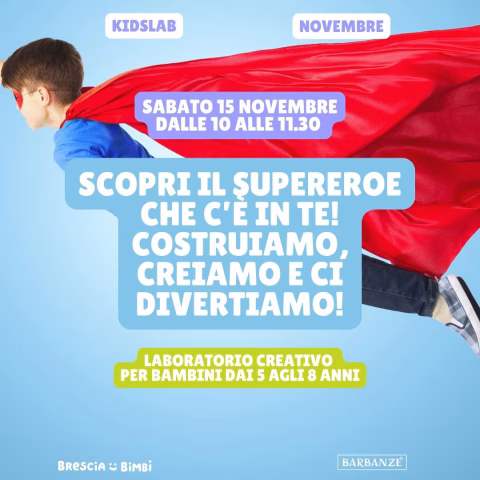 Scopri il supereroe che c'è in te!