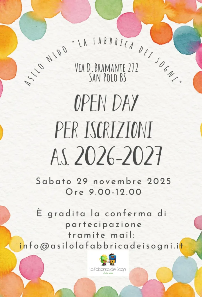 Open day per iscrizioni a.s. 2026-2027