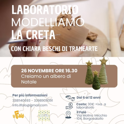 Laboratorio di modellazione della creta