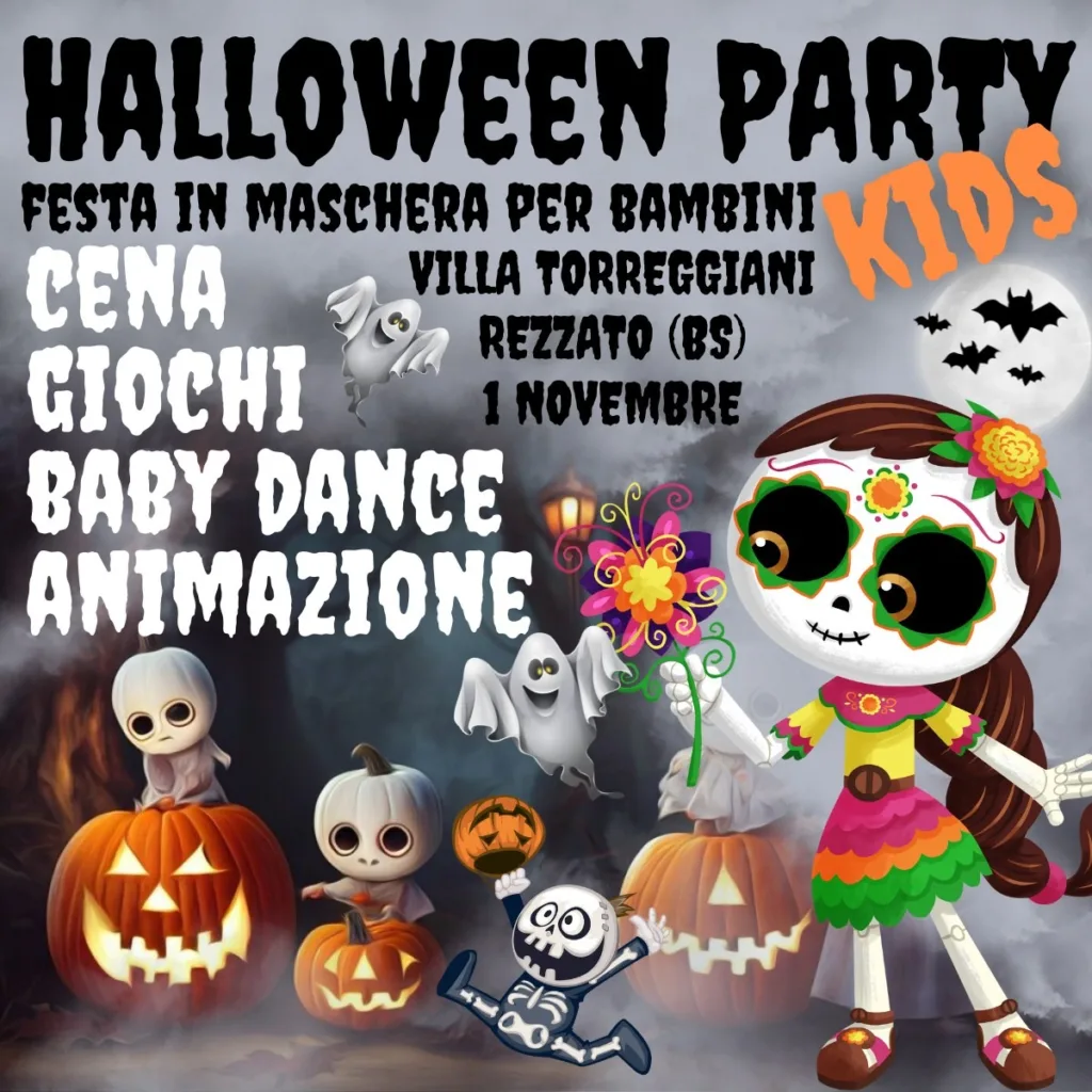 Halloween Party Kids – Festa per bambini, con cena e giochi