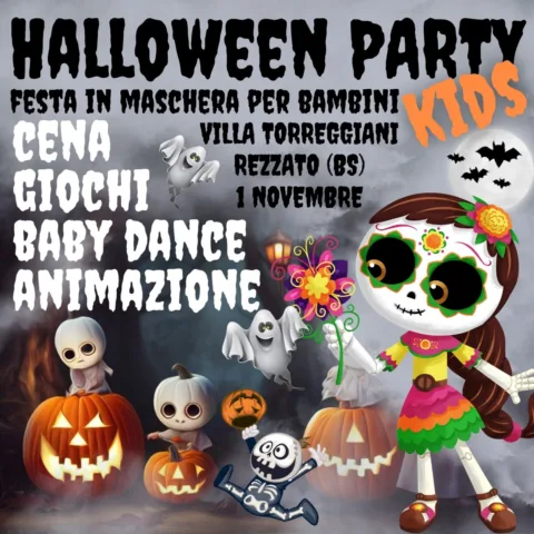 Halloween Party Kids – Festa per bambini, con cena e giochi