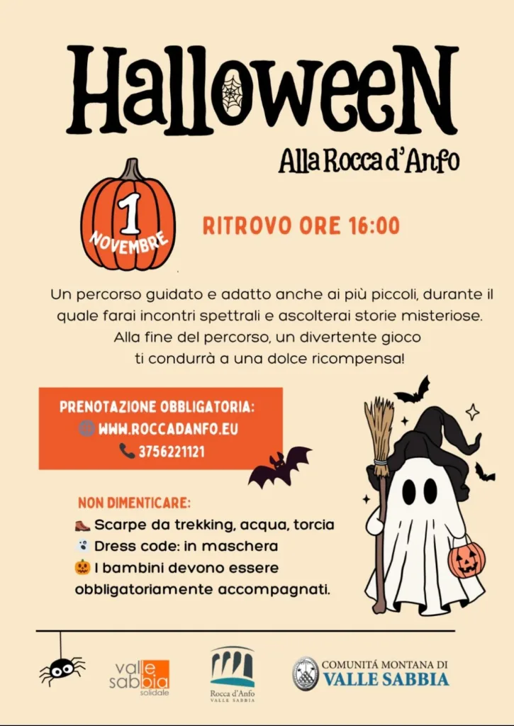 🎃 HALLOWEEN ALLA ROCCA D’ANFO