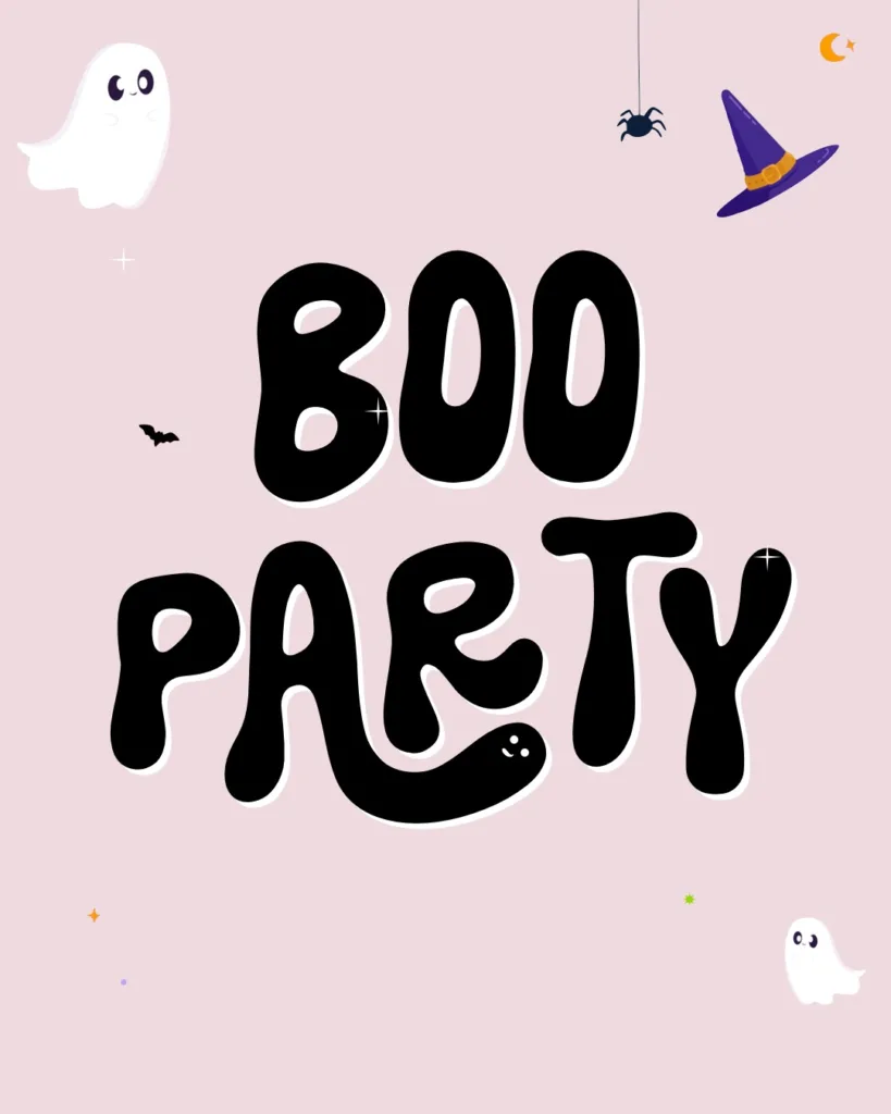 ✨👻🎃 BOO PARTY 🎃👻✨ – Halloween